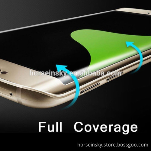 For Samsung Galaxy S7 Edge G935 Screen Protector 3D Curve Tempered Mobile Phone Front Cover For Galaxy S7 Edge Tempered Glass